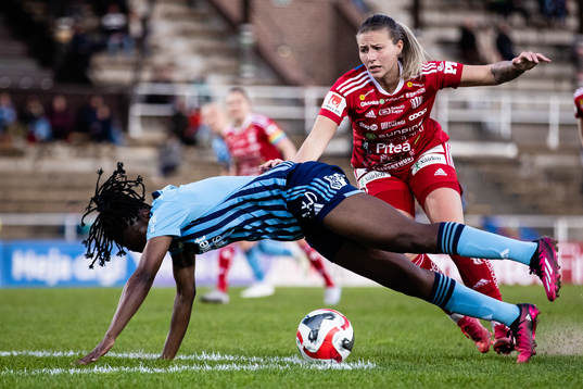 Djurgårdens Flavine Mawete Musolo och Piteås Selina