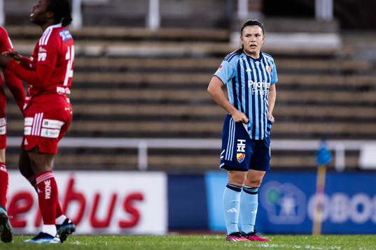 Djurgårdens Alexsandra Lobanova deppar
