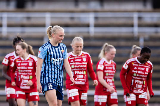 Djurgårdens Stinalisa Johansson deppar