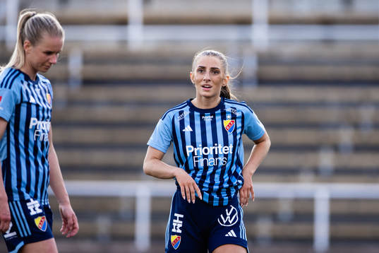 Djurgårdens Tilde Lindwall deppar
