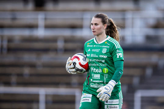 Piteås målvakt Samantha Leshnak Murphy