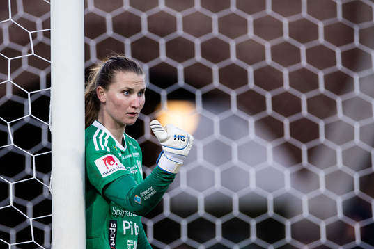Piteås målvakt Samantha Leshnak Murphy