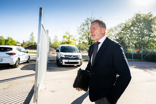 Helsingborgs tränare Stuart Baxter