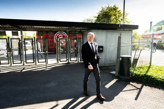 Helsingborgs tränare Stuart Baxter
