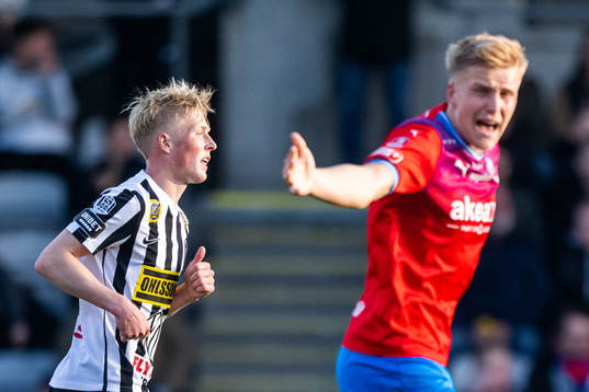 Landskronas Melker Widell och Helsingborgs Casper Widell