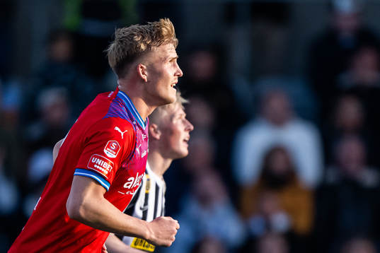Helsingborgs Casper Widell och Landskronas Melker Widell