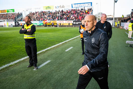 Landskronas tränare Billy Magnusson