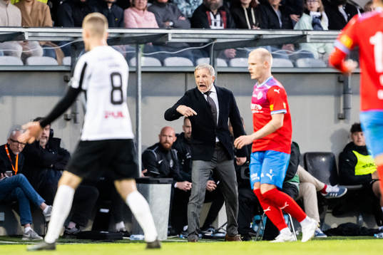 Helsingborgs tränare Stuart Baxter