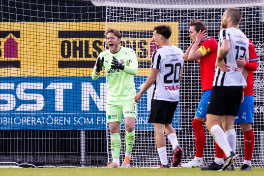 Helsingborgs målvakt Kalle Joelsson