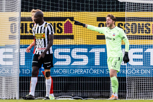 Helsingborgs målvakt Kalle Joelsson