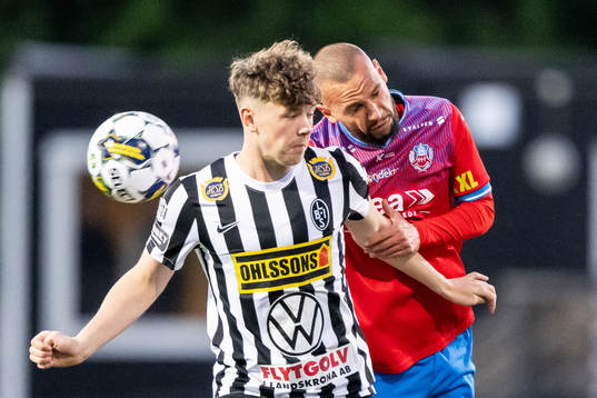 Landskronas Max Nilsson och Helsingborgs Sumar Almadjed