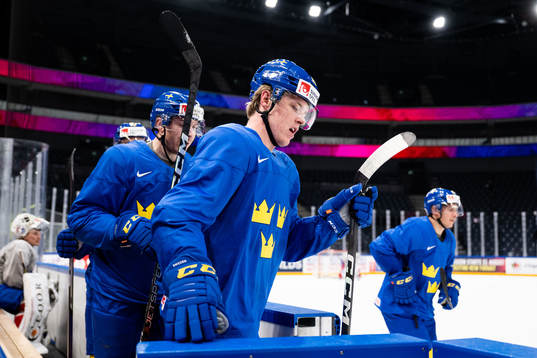 Jonatan Berggren of Sweden at a practice session