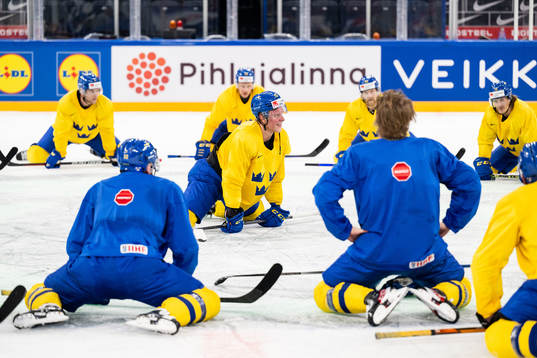 Fabian Zetterlund of Sweden at a practice session