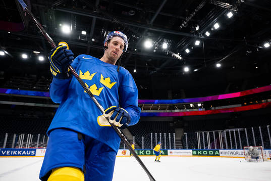 Patrik Nemeth of Sweden at a practice session