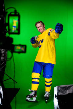 Jonatan Berggren of Sweden celebrates