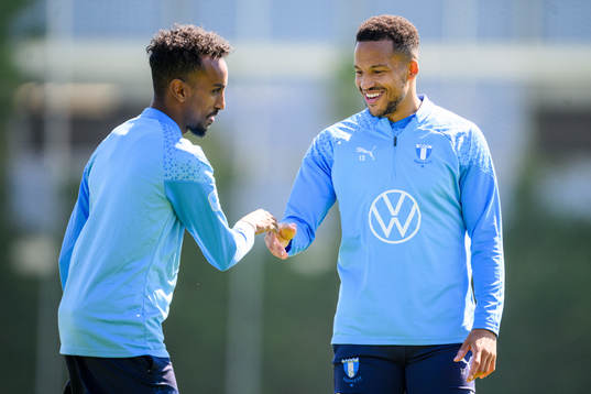Taha Ali och Martin Olsson
