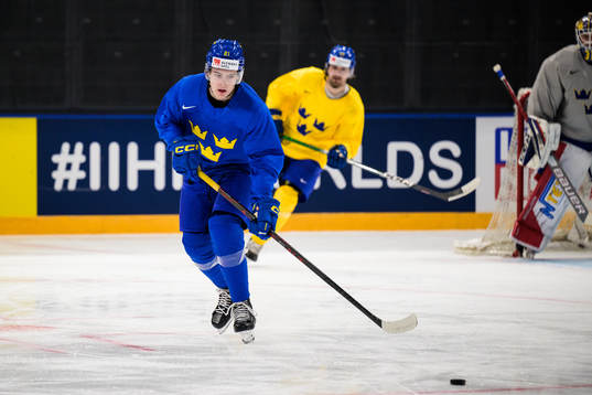 Leo Carlsson of Sweden at a practice session