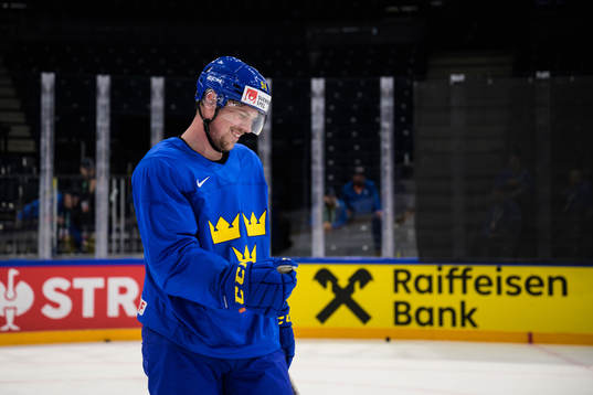 Joel Persson of Sweden at a practice session