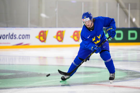 Jonathan Pudas of Sweden at a practice session