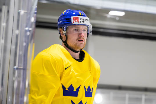 Carl Grundström of Sweden at a practice session