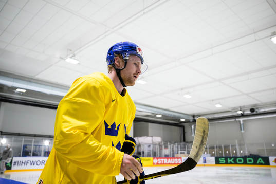 Carl Grundström of Sweden at a practice session
