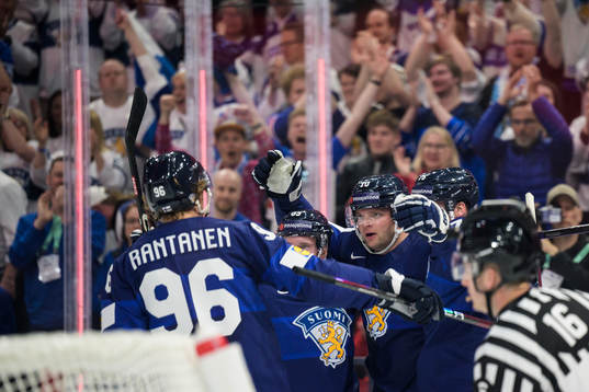 Mikko Rantanen, Sakari Manninen, Teemu Hartikainen and Jere