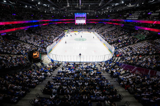 General view of Nokia Arena