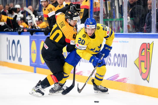 Alexander Ehl of Germany and André Petersson of Sweden