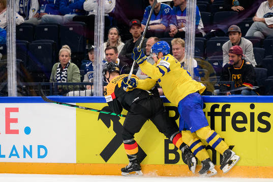 Samuel Soramies of Germany and Carl Grundström of Sweden