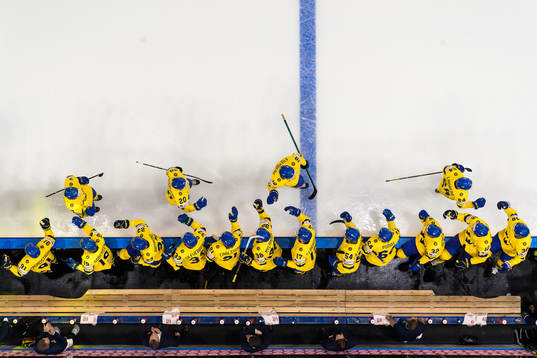 Henrik Tömmernes, André Petersson, Dennis Everberg and