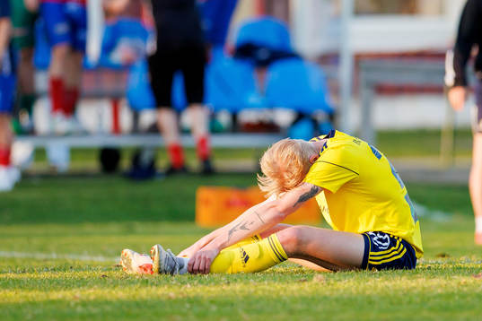 Ängelholms Filip Örnblom deppar