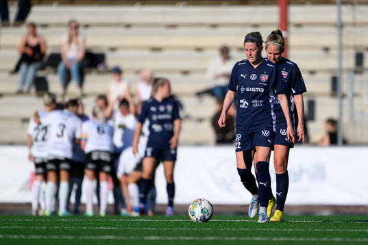 FC Rosengårds Olivia Schough deppar