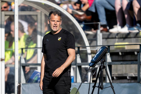 Häckens tränare Robert Vilahamn