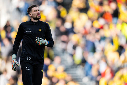 Nikita Haikin of Bodø/Glimt warms up
