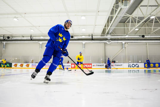 Henrik Tömmernes of Sweden at a practice session