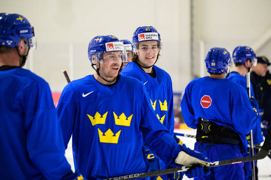 Leo Carlsson of Sweden at a practice session