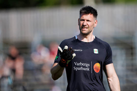 Varbergs målvakt Stojan Lukic