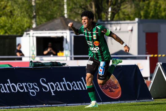 Varbergs Luke Le Roux jublar