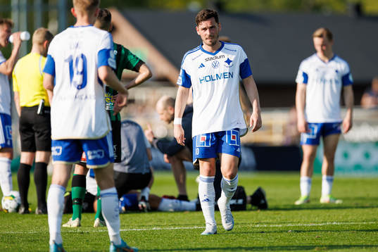 IFK Norrköpings Vito Hammershöy-Mistrati deppar