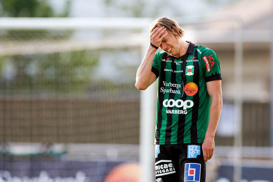 Varbergs Hampus Zackrisson deppar
