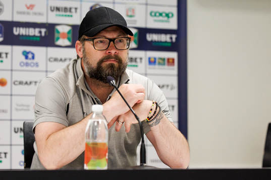 Varbergs huvudtränare Joakim Persson