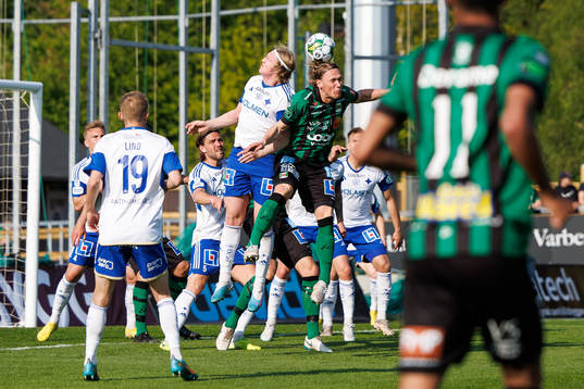 IFK Norrköpings Daniel Fritz Eid och Varbergs Hampus