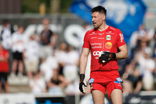 Varbergs målvakt Stojan Lukic