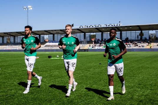 Västerås SKs Alex Douglas, Daniel Ask och Jaheem Burke