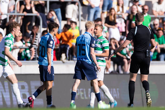 Landskronas Melker Widell och Västerås SKs Simon Gefvert