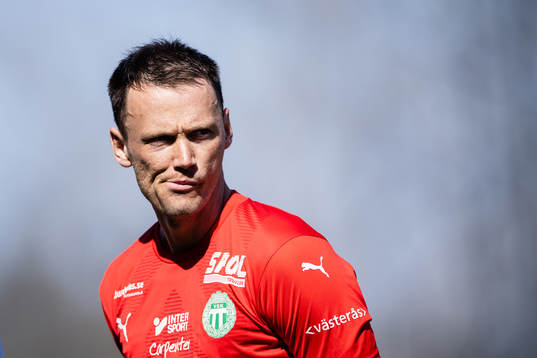 Västerås SKs målvakt Anton Fagerström
