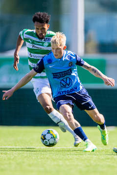 Västerås SKs Alex Douglas och Landskronas Melker Widell