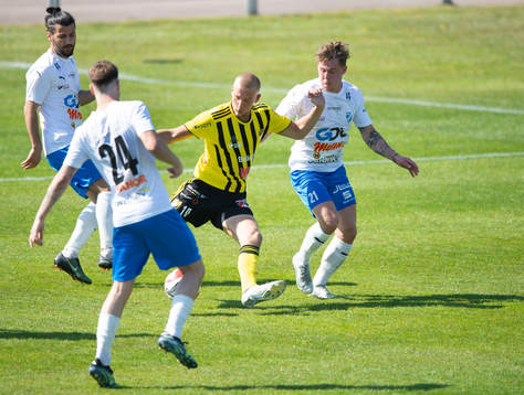 i matchen i division 2 mellan IFK Hässleholm och IFK Berga