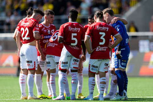 Degerfors spelare samlade