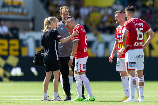 Degerfors Diego De Jesus Campos Ballestero får vård